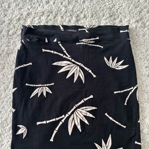 Diesel Bamboo Patterned Mini Skirt